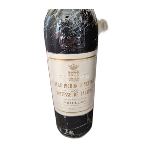Bordeaux Pauillac Grand Cru Château Pichon Longueville Comtesse de Lalande 2006