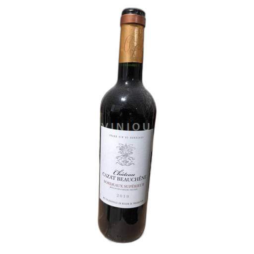 Bordeaux Bordeaux supérieur Château Cazat Beauchêne 2019