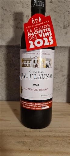 Bordeaux Côtes-de-bourg Château Haut Launay 2022
