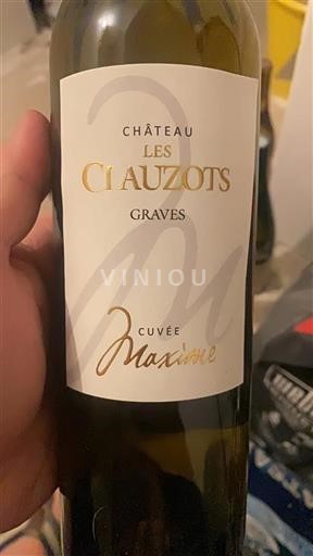 Bordeaux Graves Château Les Clauzots Maxime Ikke årgangsbestemt