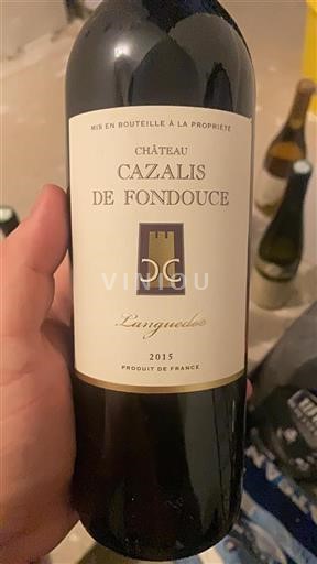 Langvedok Languedoc Château Cazalis de Fondouce 2015