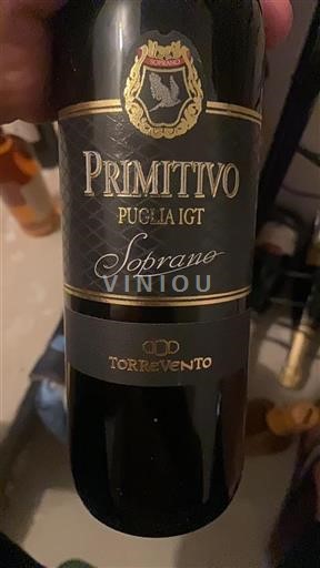 Apulia Wines Unspecified Torrevento Soprano 2018