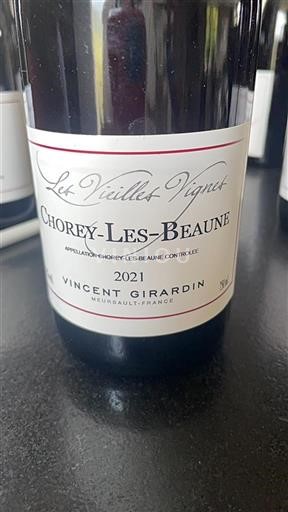 Bourgondië Chorey-lès-Beaune Vincent Girardin Les Vieilles Vignes 2021