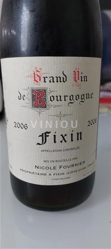 Burgundija Fixin Nicole Fournier 2006