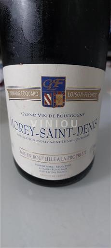 Borgoña Morey-Saint-Denis Grand Cru Domaine Coquard Loison-Fleurot Sin añada