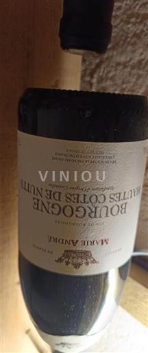 Burgundy Hautes Côtes de Nuits Marie André 2020