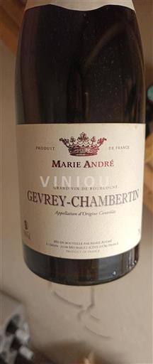 Borgoña Gevrey-Chambertin Marie André 2020