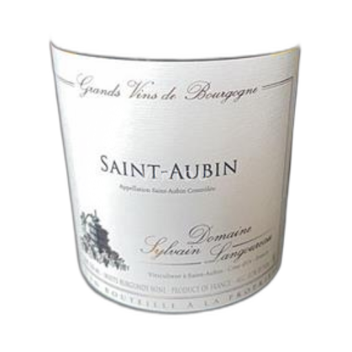 Vin Blanc sec Domaine Sylvain Langoureau 2023 France Bourgogne Saint-Aubin AOC