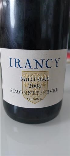 Burgund Irancy Simonnet-Febvre 2006