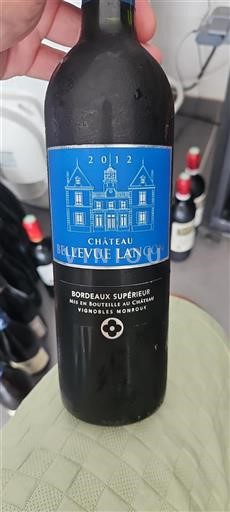Bordeaux Bordeaux Supérieur Château Bellevue Lançon 2012