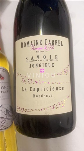 Savoie ja Bugey Jongieux Domaine Carrel La Capricieuse 2023