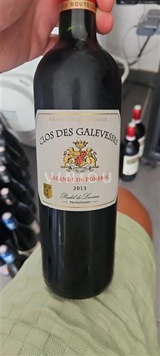 Bordeaux Lalande-de-pomerol Clos des Galeyesses 2013
