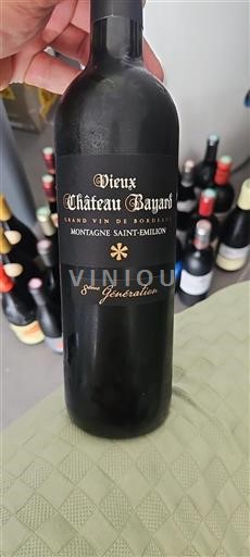Bordeaux Montagne-Saint-Émilion Château Vieux Bayard 8ème Génération 2016