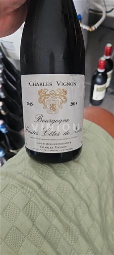 Borgoña Hautes Côtes de Nuits Charles Vignon 2015