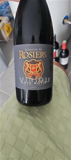 Vallée du Rhône Côte-rôtie Domaine Rosiers 2017