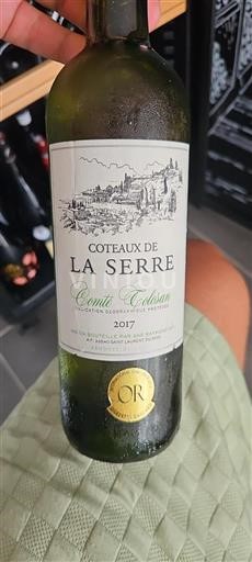 South West Comté Tolosan Coteaux de la Serre 2017