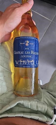 Bordeaux Loupiac Château Les Roques Frantz 2016
