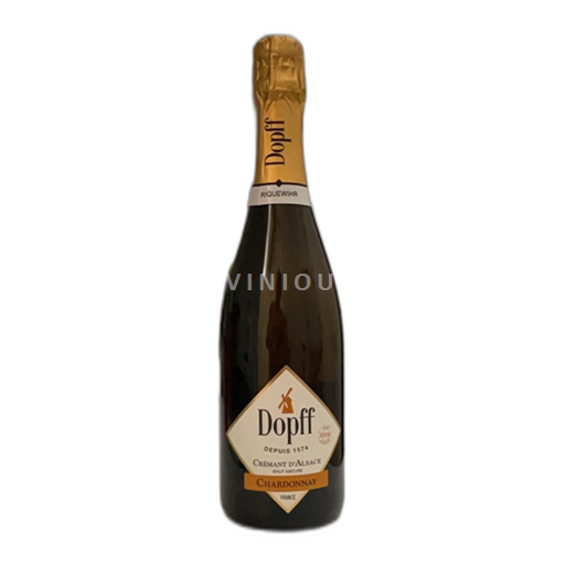 Alsace Alsace-kuohuviini Grand Cru Dopff Chardonnay Nature 2020