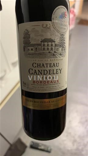 Bordeaux Chateau Candeley 2016