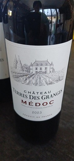 Bordeaux Médoc Château Terres des Granges 2023