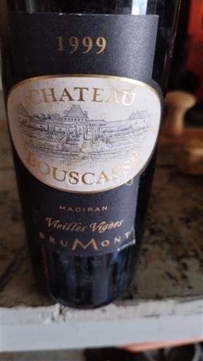 Südwestfrankreich Madiran Château Bouscassé Vieilles Vignes 1999