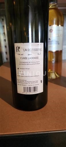 Sydvestfrankrig Côtes de Gascogne Domaine La Roussière La Douce 2017