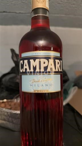 Eaux-de-vie Eaux-de-vie de vin Campari Campari 1a Italie Lombardie