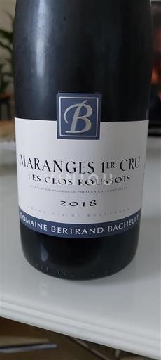 Burgund Nicht spezifiziert Premier Cru Domaine Bertrand Bachelet Les Clos Roussots 2018