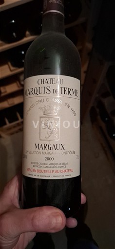 Bordeaux Margaux Grand Cru Château Marquis de Terme 2000