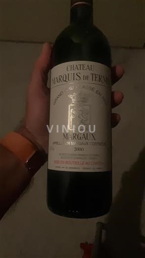 Burdeos Margaux Grand Cru Château Marquis de Terme 2000