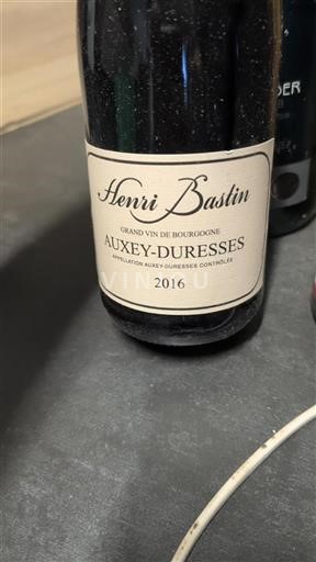 Burgundi Auxey-Duresses Henri Bastin 2016