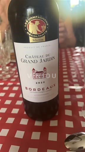 Bordeaux Château Grand Jardin 2022