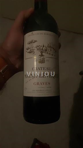 Bordeaux Graves Château Mayne-Lévêque 2001