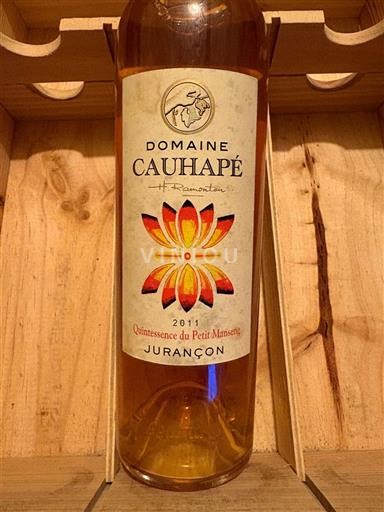 Sydväst Jurançon Domaine Cauhapé Quintessence du Petit Manseng 2011
