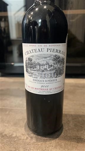 Burdeos Bordeaux superior Château Pierrail 2018