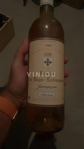 Southwest Jurançon Domaine Nays-Labassère Sélection 1999