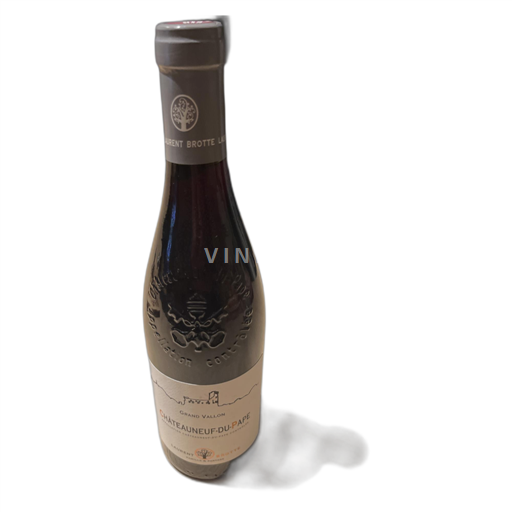 Rhônetal Châteauneuf-du-Pape Laurent Brotte Grand Vallon Ohne Jahrgang