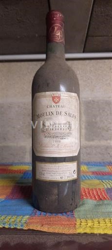 Bordeaux Lalande-de-Pomerol Château Moulin de Sales 1998