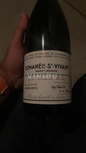 Burgund Romanée-Saint-Vivant Grand Cru Domaine La Romanée-Conti Marey-Monge 2012