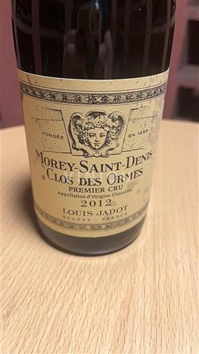 Borgogna Morey-saint-denis Premier Cru Louis Jadot Clos des Ormes 2012