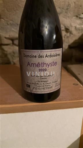 Alperne og Rhône-landene Vine fra Allobroges Domaine Des ardoisieres Améthyste 2020