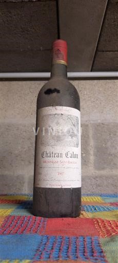 Bordeaux Montagne-saint-émilion Château Calon 1997