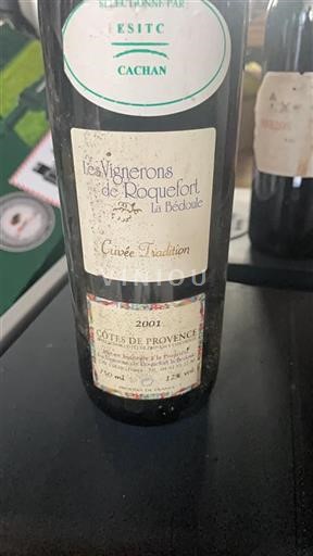 Provence Côtes-de-provence Les Vignerons de Roquefort Tradition 2001