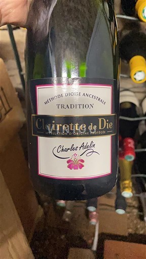 Rhône-dalen Clairette de Die Charles Adelin Tradition Ikke årgangsbestemt
