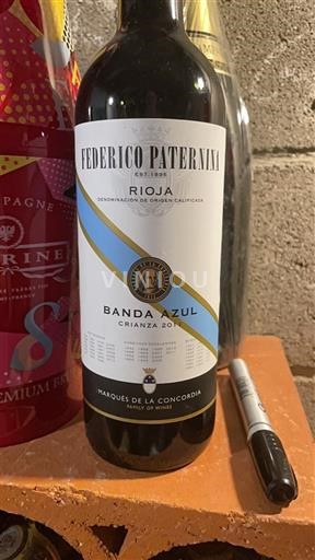 La Rioja Rioja Federico Paternina Banda Azul 2011