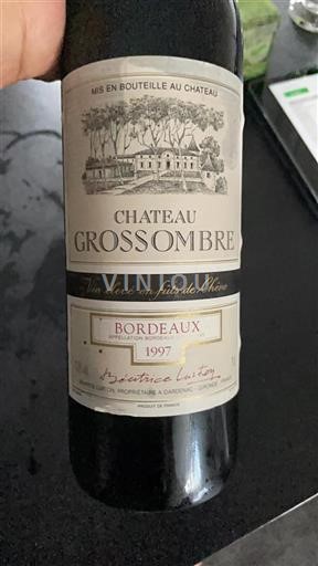 Bordeaux Château Grossombre 1997