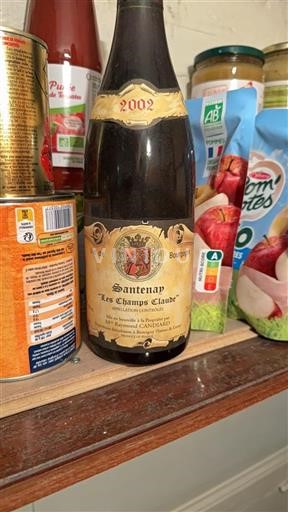 Borgoña Santenay Raymond Candiard Les Champs Claude 2002