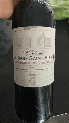 Bordeaux Không được chỉ định Château La Croix Saint-Pierre 2005