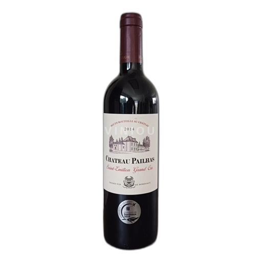 Vin Rouge sec Château Pailhas 2014 France Bordeaux Saint-Émilion Grand Cru AOC