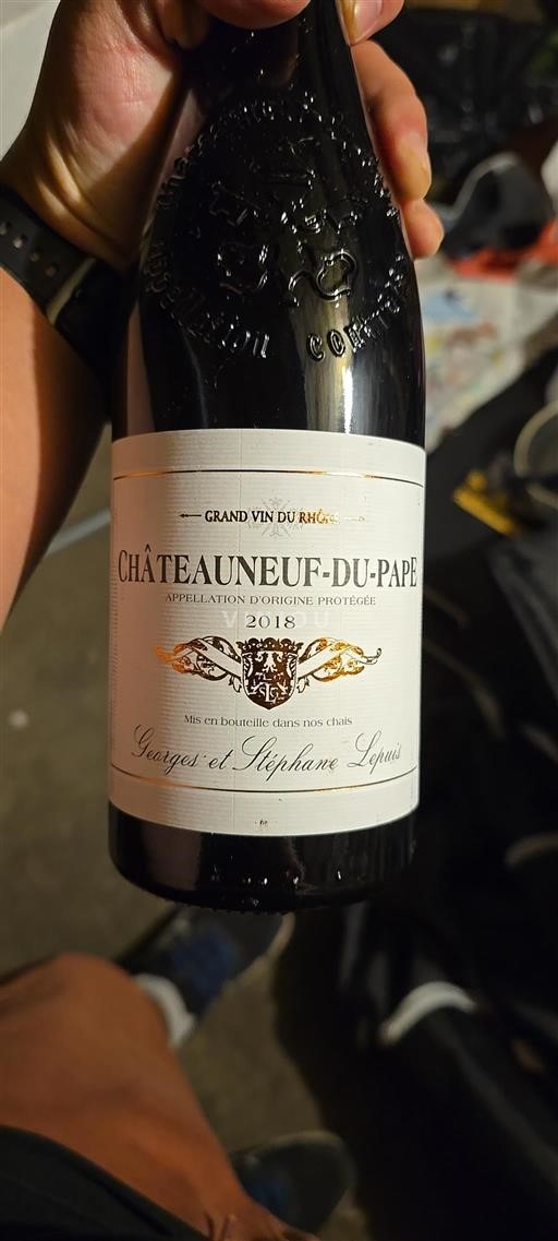 Thung lũng Rhône Châteauneuf-du-pape Georges et Stéphane Lepuis 2018